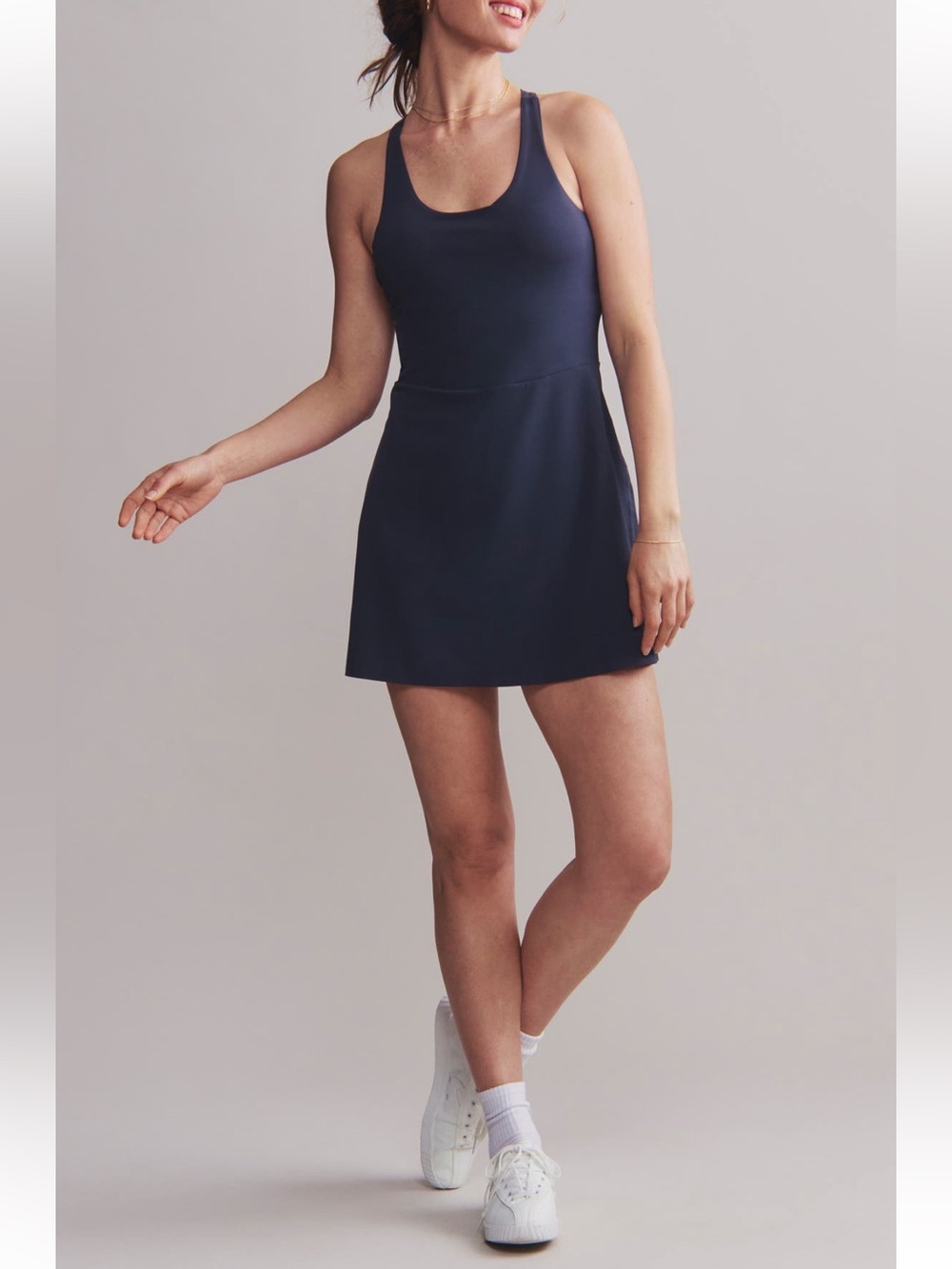 Rhone Course To Court Sport Dress Size Medium Navy Blue